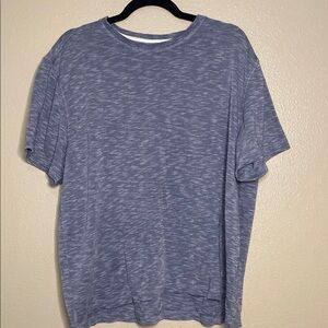 Tasso Elba Blue Short Sleeve Tee XL